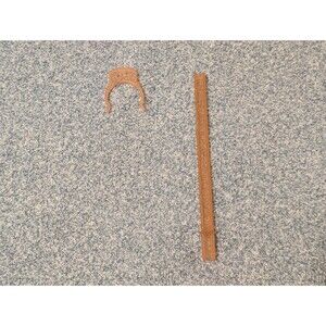 Rainbow High Orange Glitter Fashion Doll Stand Replacement Parts Post Clip